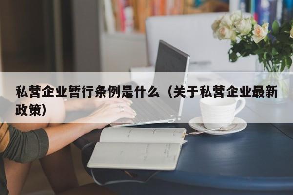 私营企业暂行条例是什么（关于私营企业最新政策）